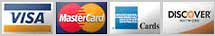 accepted credit cards